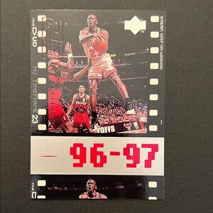 Michael Jordan MJ Timeframe Basketball Card